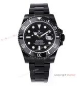 IPK Best 1:1 Rolex Blaken Submariner Watch DLC Carbon